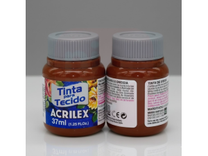 Tinta para Tecido Acrilex 37 ml – Marrom 531 